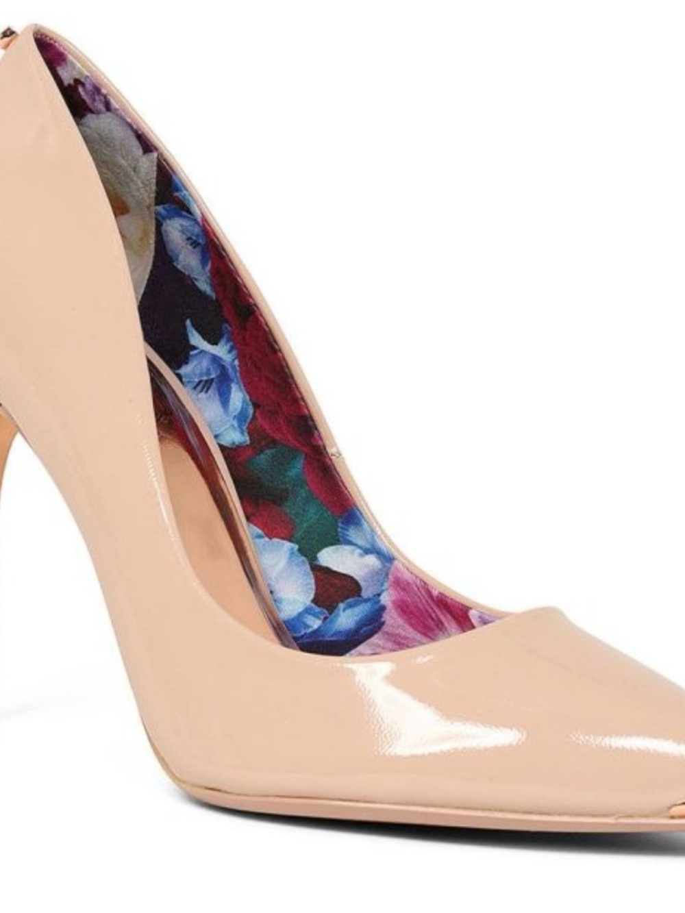 Ted Baker Kawwa Leather Heels in Rose Size 6.5 - Picture 2 of 14